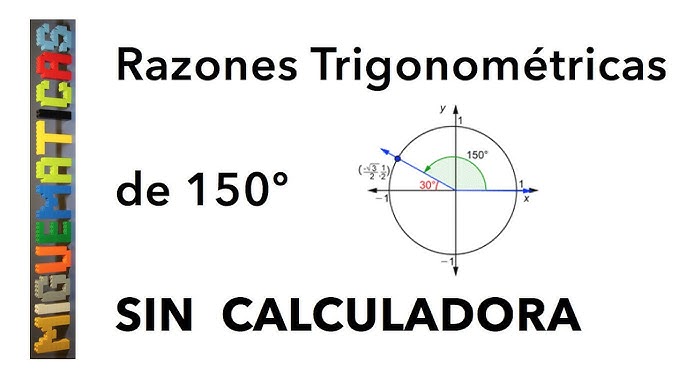 Trigonometría Cálculo De Las Razones Trigonométricas Sin Calculadora Youtube