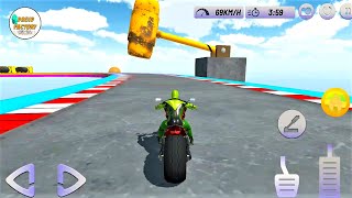 Spiderman Superhero Bike Stunt GT Racing - Mega Ramp Games-Best Android Gameplay HD screenshot 4