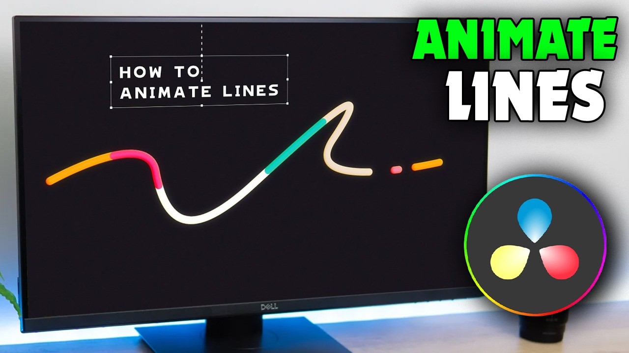 Davinci Resolve: How to Animate Lines