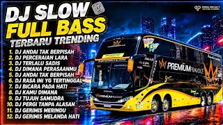 DJ SLOW FULL BASS TERBARU 2026 • ANDA1 TAK BERPISAH • PERCERAIAN LARA || DJ TIKTOK TERBARU 2026 🏁