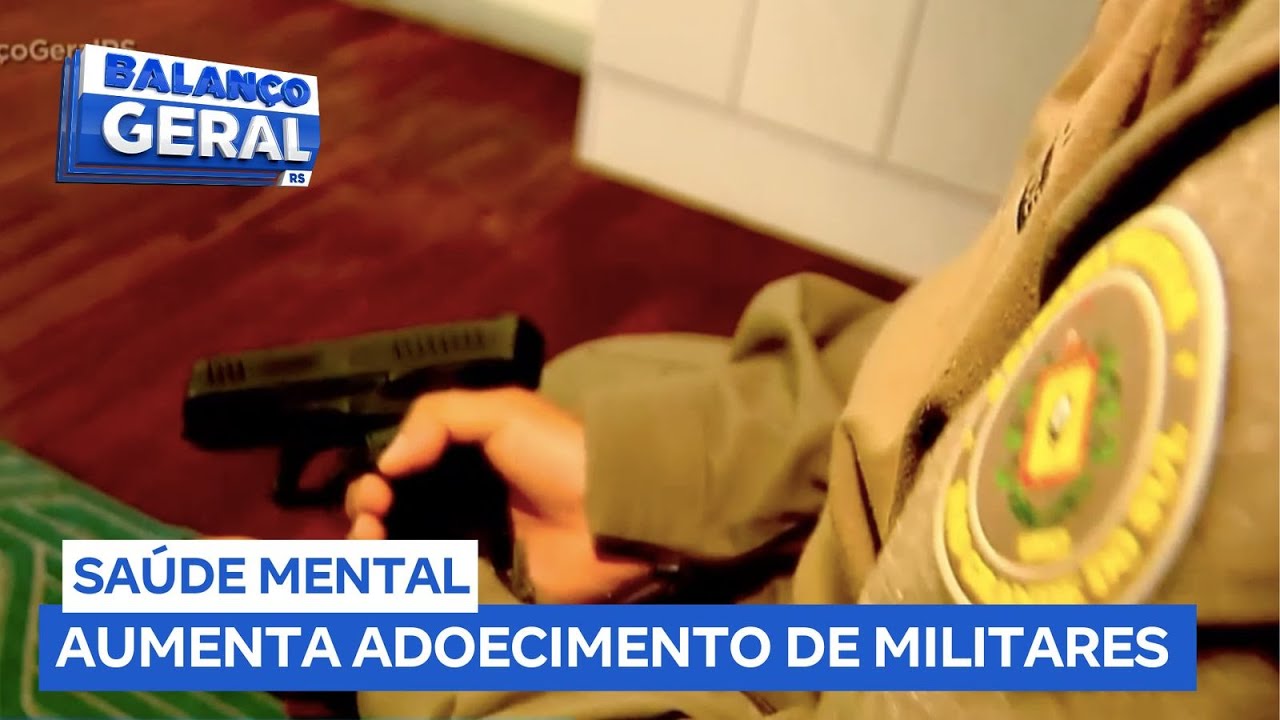 Brigada Militar do RS enfrenta crise de saúde mental