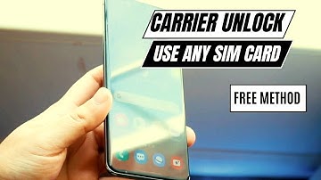 Samsung Galaxy A01 Network Unlock Code
