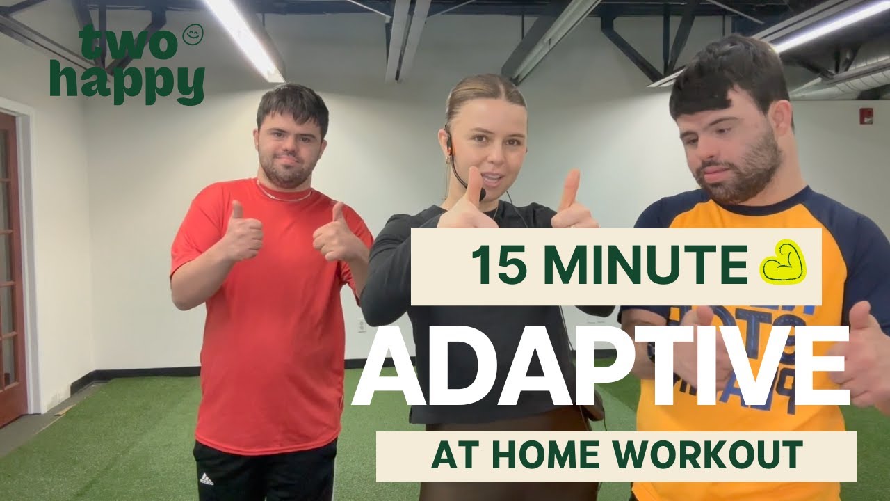 15-Min At-Home Workout for Teens & Adults with Special Needs | No Equipment