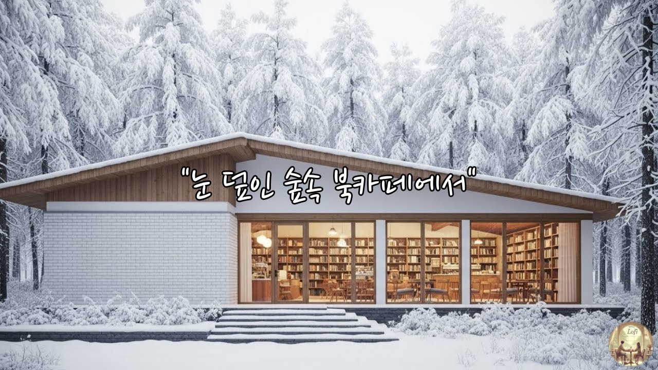 [Play List]눈 덮인 숲속 북카페에서 흐르는 고요한 피아노 소리 | 집중·힐링·사색의 시간(A time for focus, healing, and reflection)