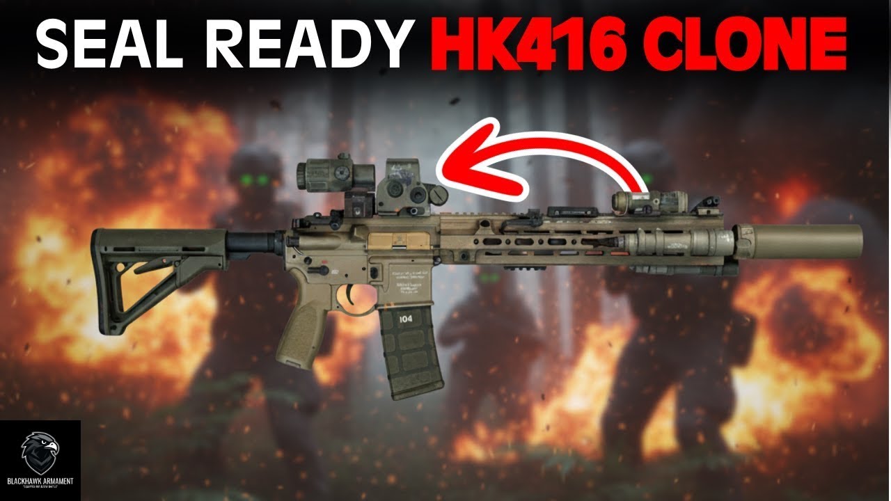 How to build a Navy SEAL Ready HK416D Clone - YouTube