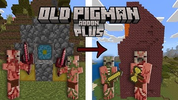 Nether Reactor Core (Old Pigman Plus Addon 1.20.31)