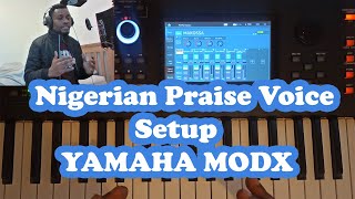 إعداد صوت الـ "Praise" النيجيري على Yamaha MODX screenshot 4