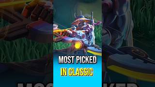 most Picked heroes in classic #mobalegends #moba55creator #moba55allstar #Shorts