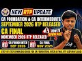 CA Exam September 2026 &amp; November 2026 RTP Released by ICAI | How to Download ICAI RTP 