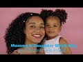 Mommy and Daughter Wash & Style [ Aunt Jackies Curls and Coils ]
