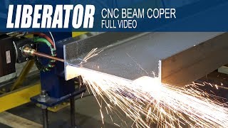 Ocean Liberator CNC Beam Coper - Full Video