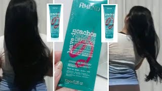 ♥️Leave-in Amend Cachos mais fechados - Resenha | Interação Feminina