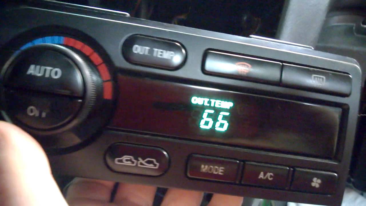 Subaru Legacy (BH/BE) Automatic Climate Control conversion YouTube