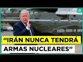 Trump dice que habrá un acuerdo "grandioso y significativo" o "ningún acuerdo" con Irán