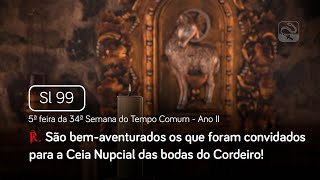 Vídeo de SALMO 99 (100) - SÃO BEM-AVENTURADOS OS QUE FORAM CONVIDADOS PARA A CEIA NUPCIAL DAS BODAS DO CORDEIRO! (Pocket Terço - Marcela Buback)