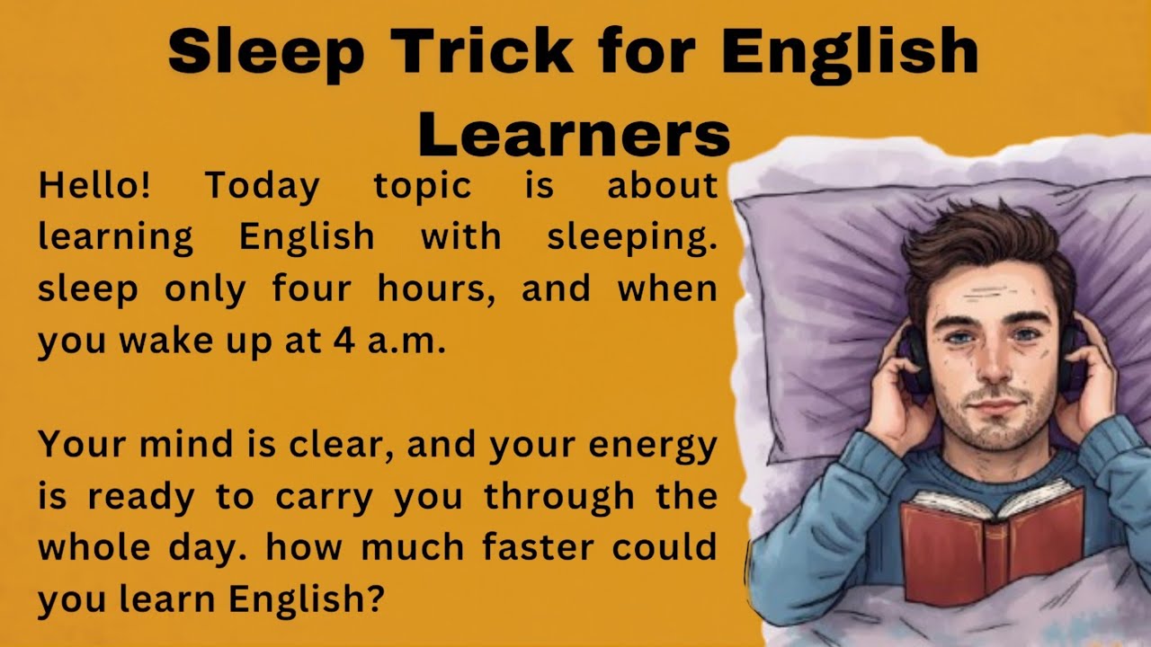 Хитрость для засыпания для изучающих английский язык || Оцениваемый читатель || Улучшите свой анг...