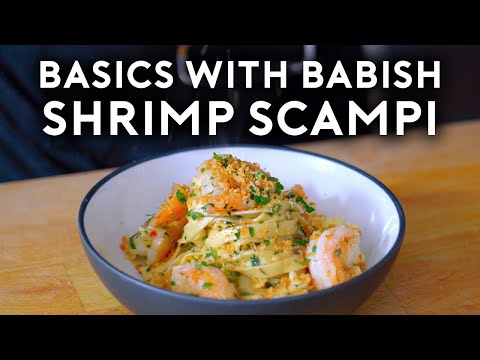 Video: Udang Scampi Dengan Spageti