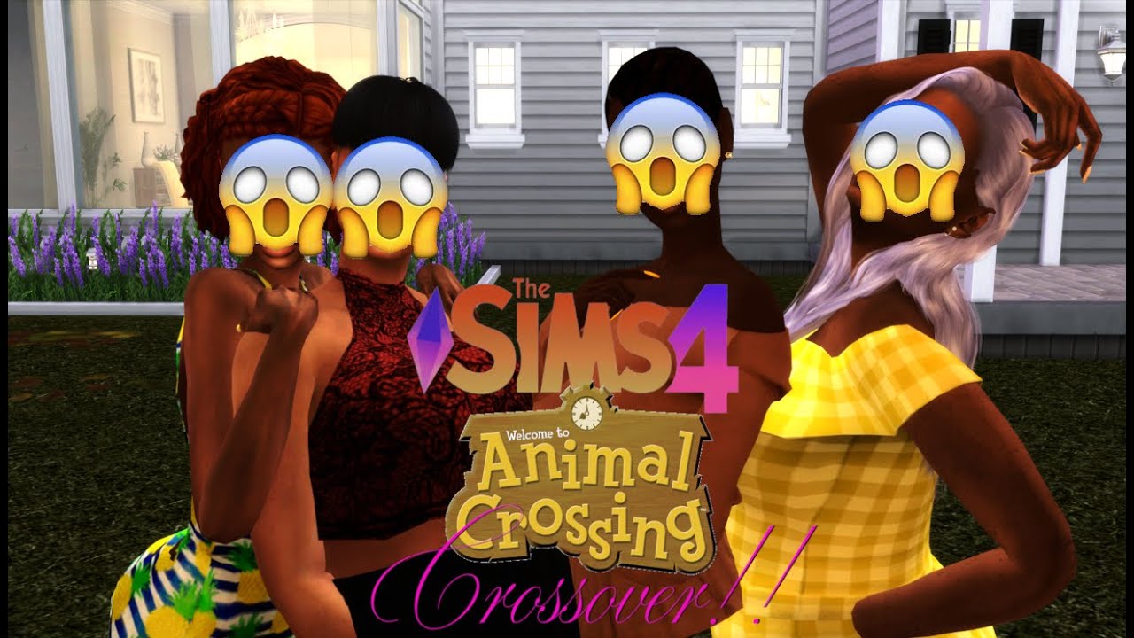 The Sims 4 | Animal Crossing Crossover Part 2 - YouTube
