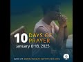 10 DAYS OF PRAYER PROGRAM|Day#6|Monday,13 Jan 2025