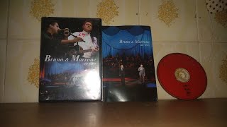 Unboxing DVD - Bruno e Marrone Ao vivo | Capa, Arte e Disco