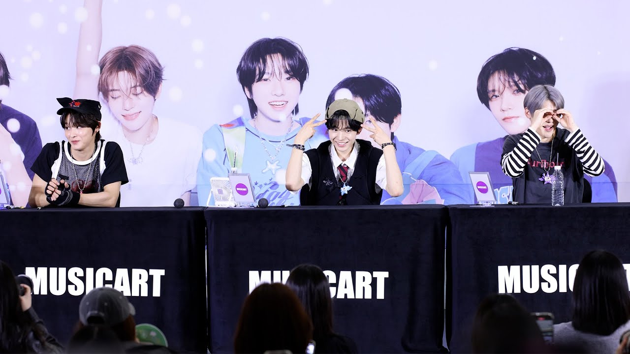 엔시티 위시(NCT WISH) 시작 & 끝인사 Opening ~ Ending ('poppop' Fansign Event) 직캠 | 공개 팬사인회 • 250420