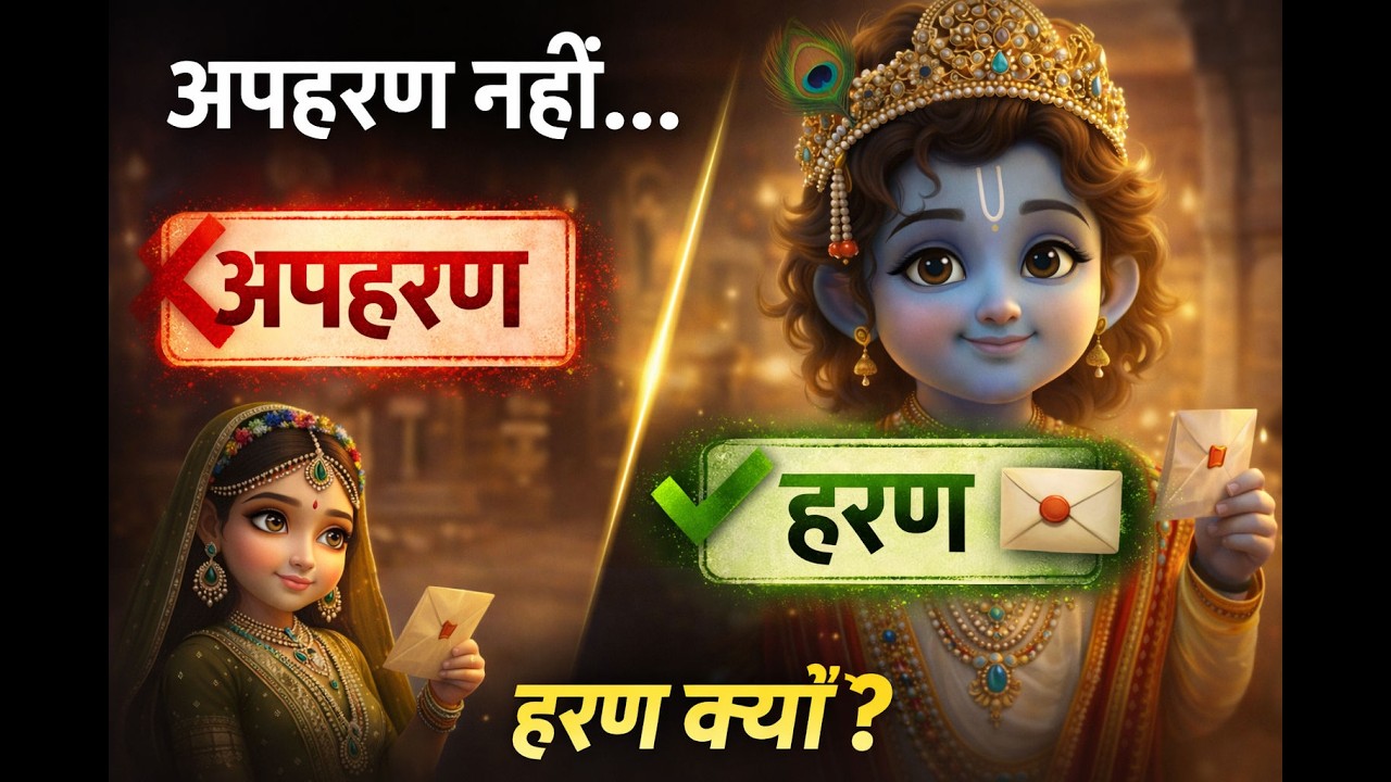 जब रुक्मिणी जी ने कृष्ण से विवाह किया｜Divine Wedding of Krishna & Rukmini(विस्तृत कथा)@BhaktiPath