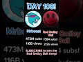DAY 108 #shorts #viralvideos #memes #fypシ #mrbeast #redsmileyball #like #share #subscribe