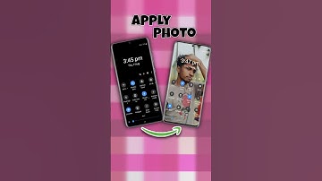 how to set a photo in the notification bar #shorts #tech