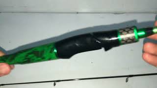 A short review of the Roonmex Kelabang spinning rod, very cheap price!!!