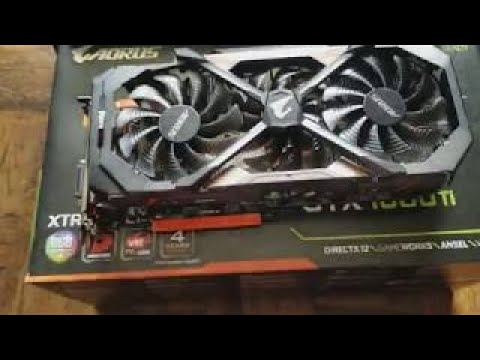 Unboxing 6 Aorus GTX 1080TI Xtreme Edition for Mining