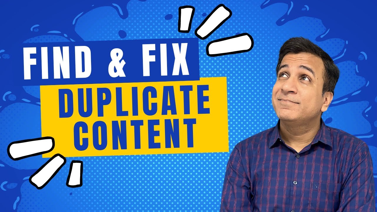 How to Find and Fix Duplicate Content Issues on Your Website - YouTube