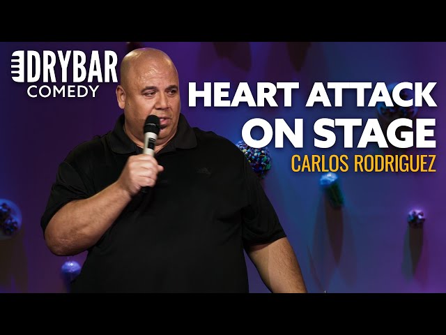 When You Have A Heart Attack On Stage. Carlos Rodriguez class=