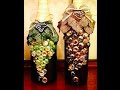 Manualidades con botellas de vidrio/Como decorar una botella