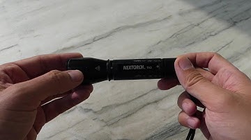 Nextorch TA3 LED flashlight - assembly, operation, how to
