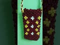 Macrame Phone Bag || Macrame Mobile Holder || #piyalishandcraft