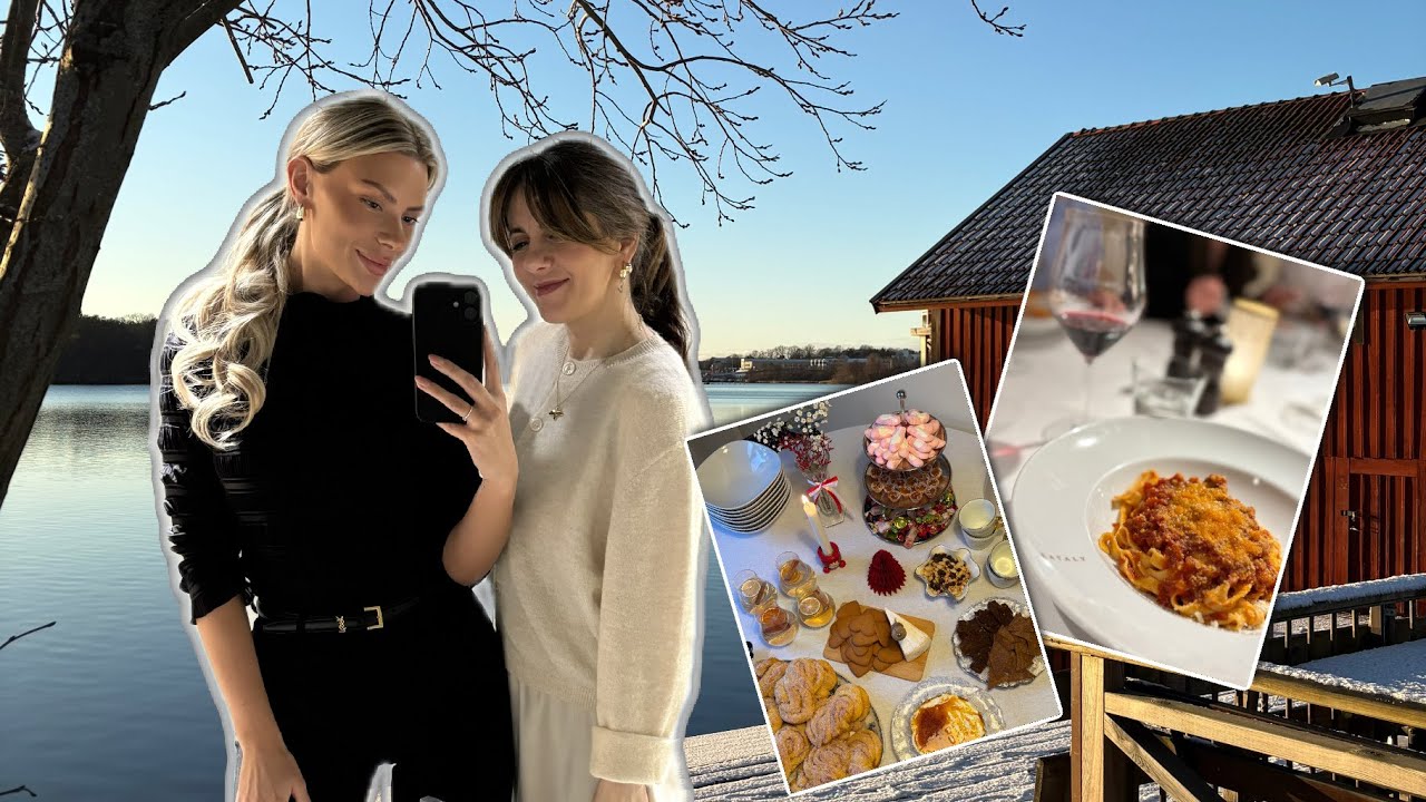 VLOGG - MATLAGNINGSKURS & JULAFTON! 🎄🍝