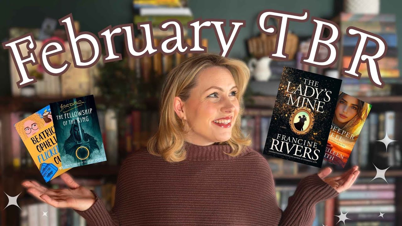 ✝️ My February Christian TBR 📚 | Clean Romantasy, Biblical Fiction & A NEW Cozy Mystery 🤭✨