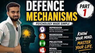 Defence Mechanisms(Pt-1) | Psychoanalytic Theory (Pt-3) | Sigmund Freud | By Vansh Gautam