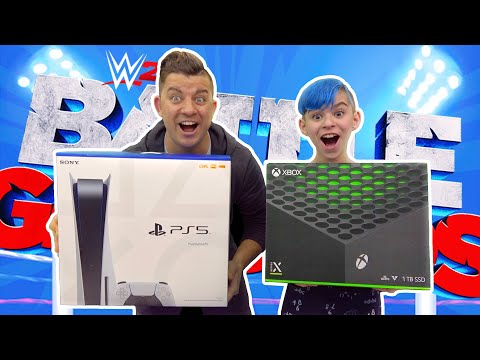 WWE 2K BATTLEGROUNDS! XBOX vs PLAYSTATION Epic Unboxing