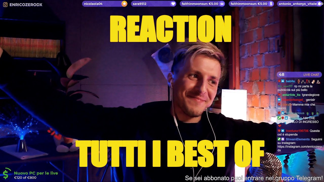 Enrico ZERODX reagisce a TUTTI i BEST OF