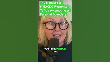 DIT is de WAANZINNIGE reactie van de narcist op JOU die grenzen stelt