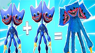 Merge Master Blue Monster - Huggy Wuggy Kepala Tiga! -  Android Game screenshot 4