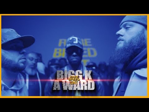 BIGG K VS A WARD EPIC RAP BATTLE - RBE