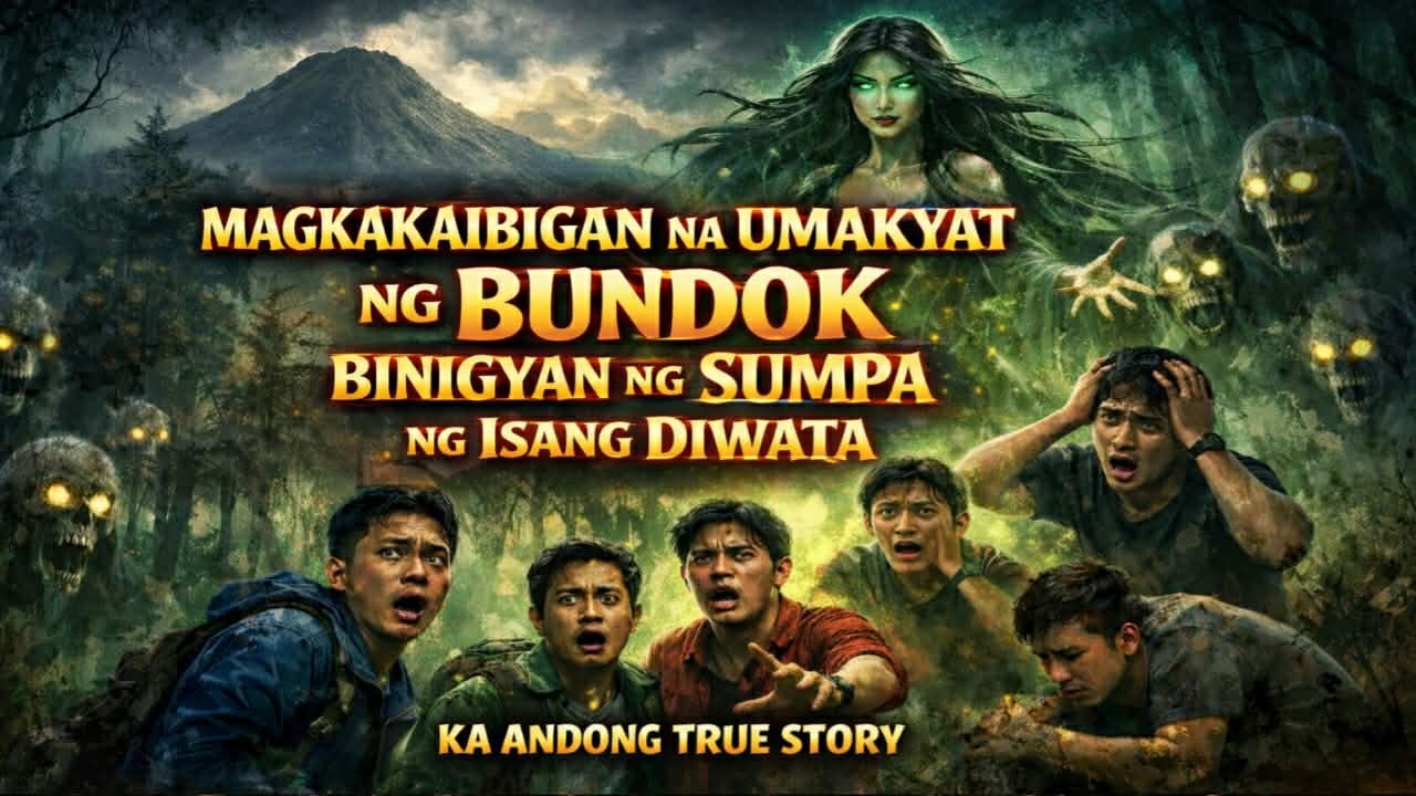 MAGKAKAIBIGAN NA UMAKYAT NG BUNDOK BINIGYAN NG SUMPA NG ISANG DIWATA