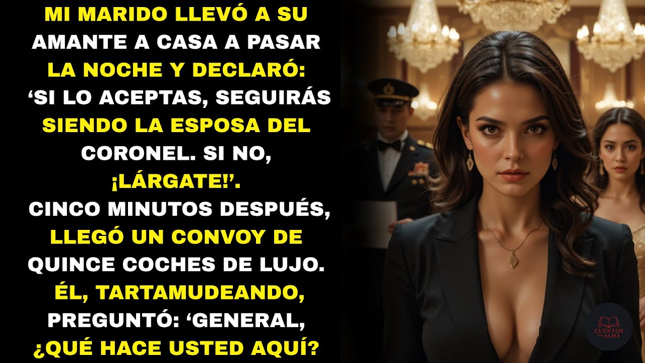 Mi marido trajo a su amante y dijo: “Si la aceptas, sigues siendo mi esposa”. 5 min después…