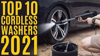 Top 10: Best Cordless Pressure Washers of 2021 / Portable Power Cleaner / Car Washer Machine