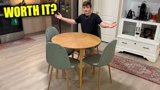 Small Round Dining Table Set for 4 (Space Saving Review)