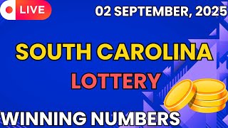 South Carolina Midday Lottery Results For - 02 Sep, 2025 - Pick 3 - Pick 4 - Cash 5 - Powerball