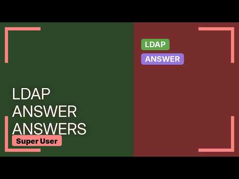 Overloading LDAP (2 Solutions!!)