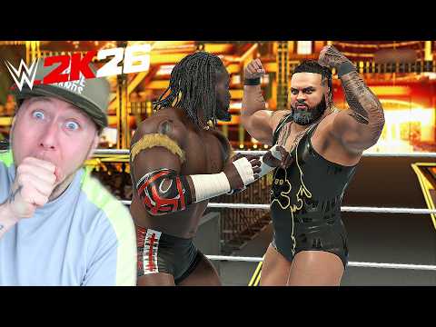 OBA FEMI MEETS THE NEW BRONSON REED WWE 2K26